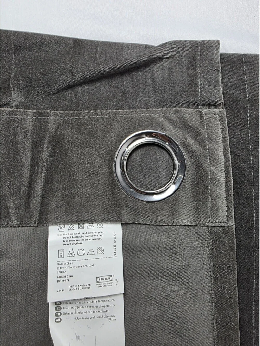 Ikea SANELA Curtains Room Darkening 55x98